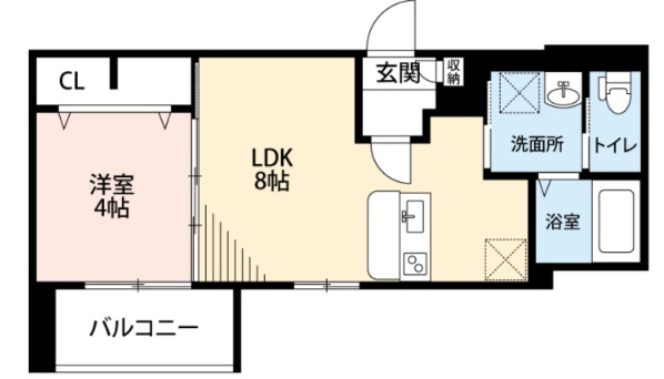 大阪市住吉区長居東1丁目PJの間取り