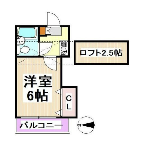 グリーングラスの間取り