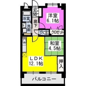 スルス門松駅前の間取り