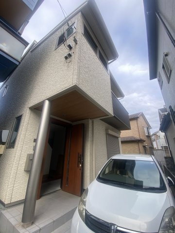川口市坂下町2丁目　戸建ての外観|デジタルステージングをしております