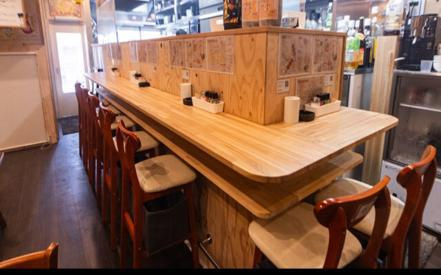 大阪市東淀川区東中島５丁目の店舗の内装