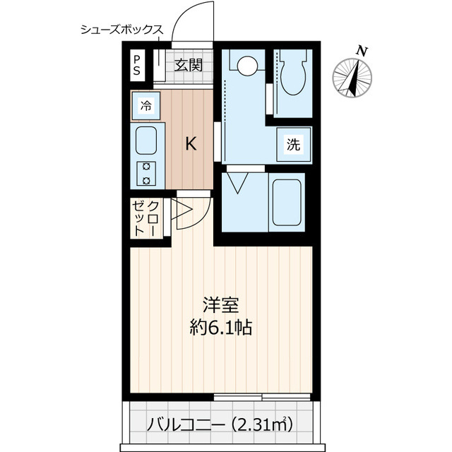 クリストールの間取り