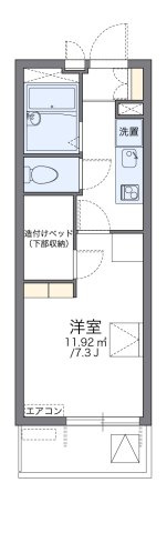 【間取り】 | レオパレス勝山