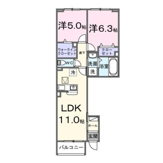 【間取り】 | カメリア双葉