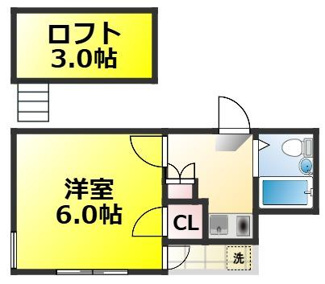 【間取り】 | ローズパレスKOTAKE