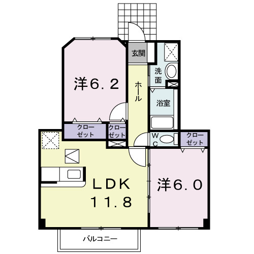 ライツ・レーベンの間取り