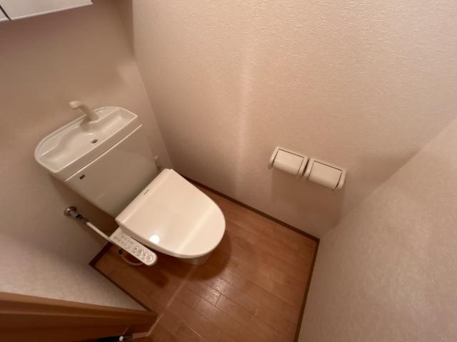 ミール株山のトイレ|シャワー付トイレ