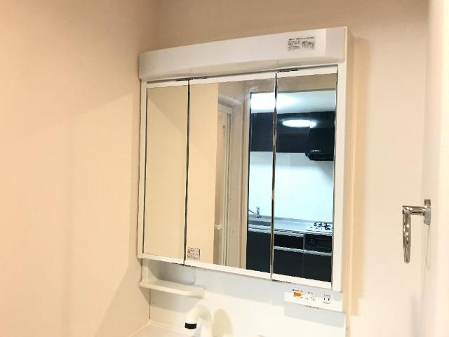 ディアコート大元駅前の洗面所|洗面