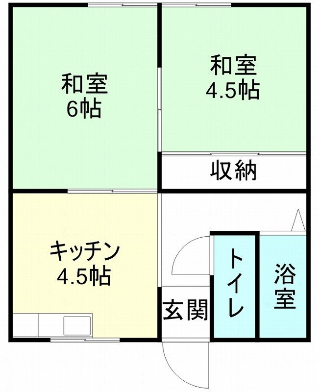 メゾン西川の間取り