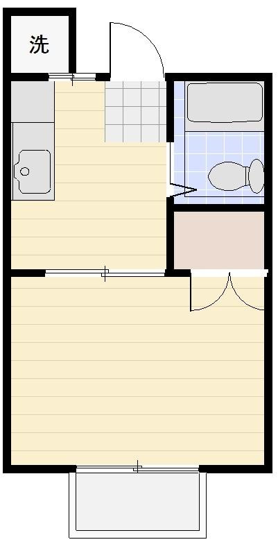パナハイツスズキの間取り