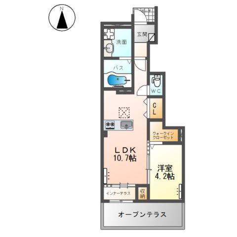 リアン・Ⅱの間取り