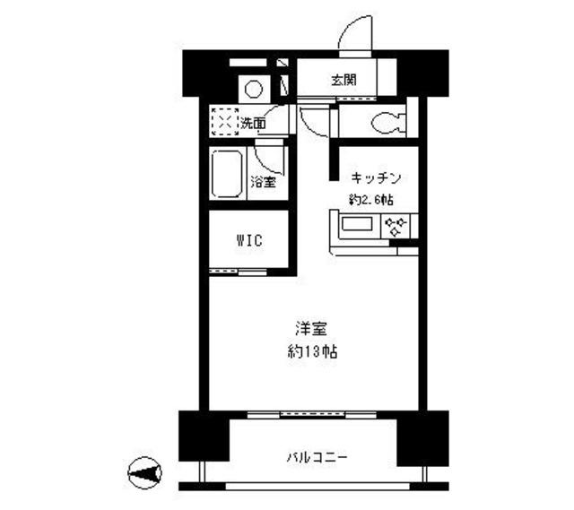 パークキューブ東品川の間取り