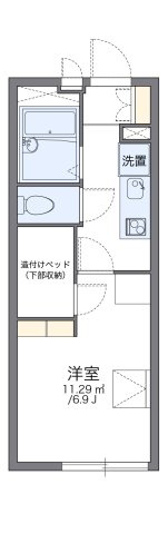 レオパレスセルシスの間取り
