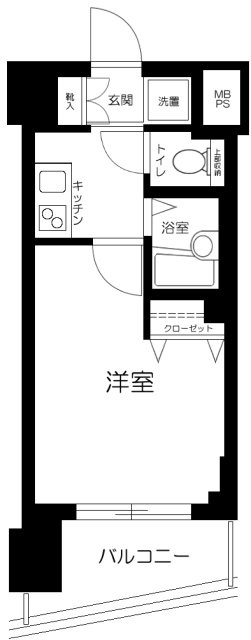 ＯＬＩＯ麻布十番の間取り