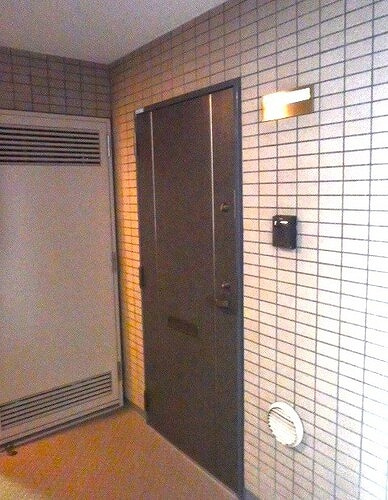 エルフコート日本橋浜町の玄関|玄関※前回募集時2017年08月撮影