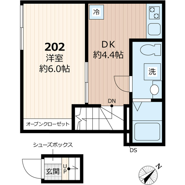 Ａｖｅｎｓの間取り