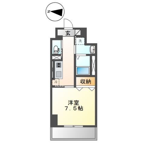 La　Colline　KASHIWAYA（ラ　コリーヌ柏屋）の間取り