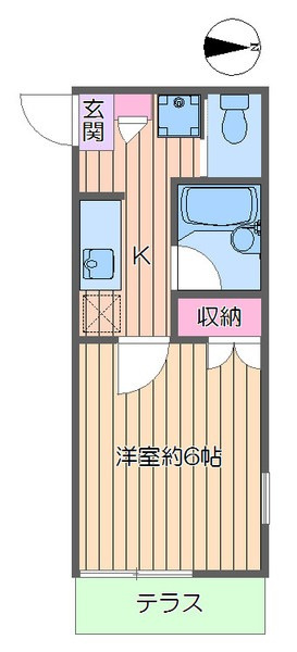 サンライズ西綾瀬の間取り