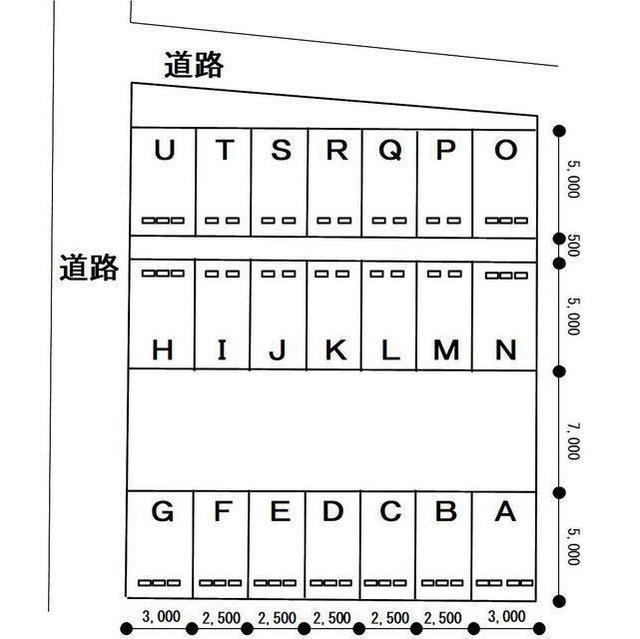 浅野駐車場（西荘2丁目）②の間取り