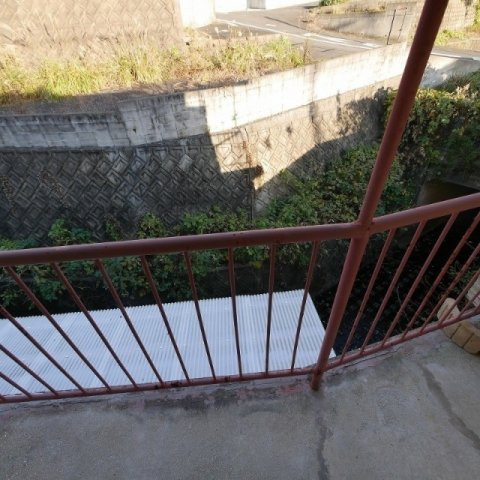 大川二戸一のバルコニー