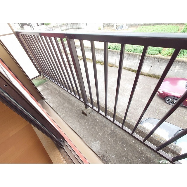 ソワサント大庭のバルコニー