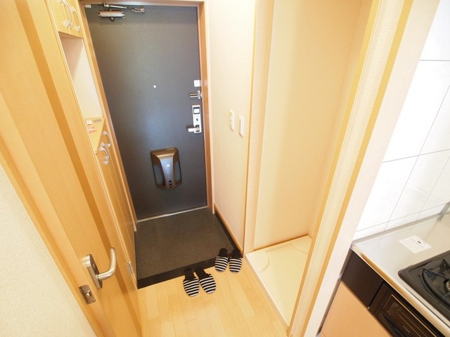 サンパレス友が丘の玄関