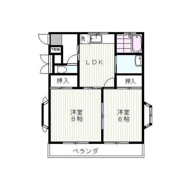 ロイヤルパレス平沢の間取り