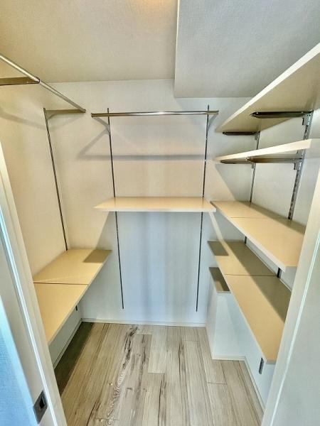 ピアース三軒茶屋の収納|ウォークインクローゼット