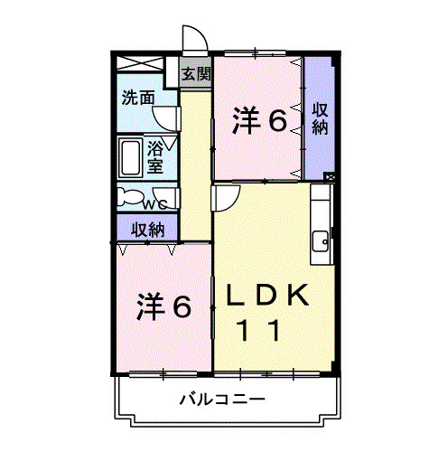 アーバンＫ・Ｆの間取り