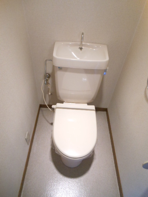 シティーハイツ　すずらんのトイレ|清潔感のあるトイレです