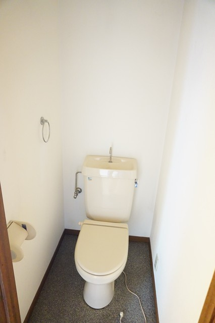 シティーハイツ　カーネーションＣ棟のトイレ|落ち着いた色調のトイレです