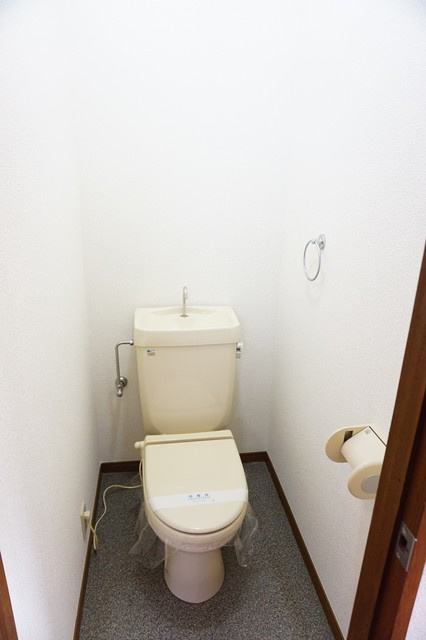 シティーハイツ　カーネーションＣ棟のトイレ|シンプルで使いやすいトイレです