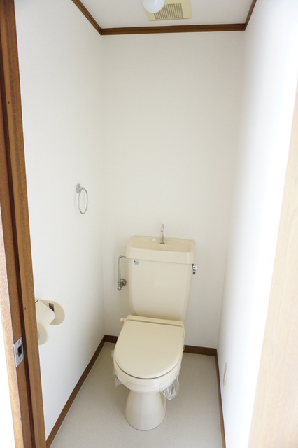 シティーハイツ　カーネーションＡ棟のトイレ|落ち着いたトイレです