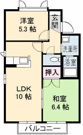 【間取り】 | パークアベニュー　2号