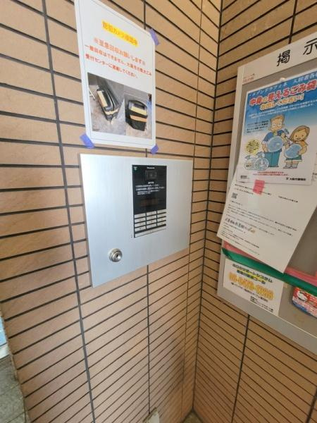 メゾンドラフィネのエントランス
