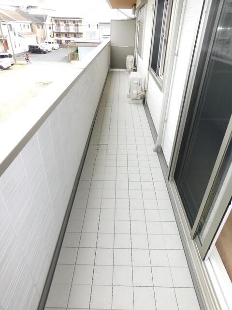 ルミエールＫのバルコニー