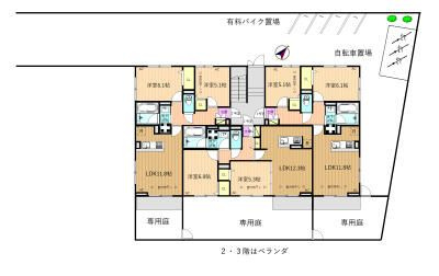ルミエールＫの間取り