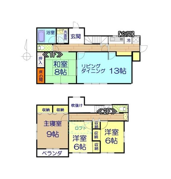 横浜市青葉区桂台２丁目の中古一戸建