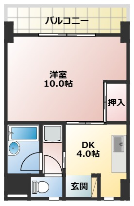 グリーンハイツ徳川の間取り
