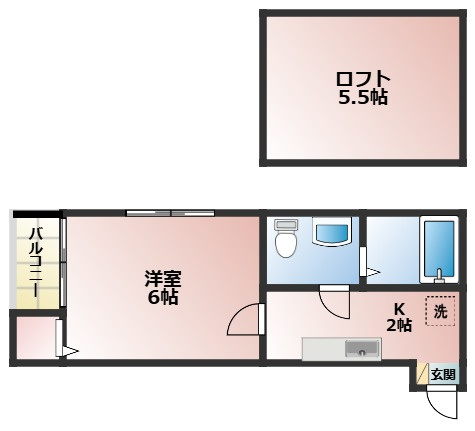 Astral Ⅱの間取り