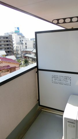 パークサイド砂山のバルコニー