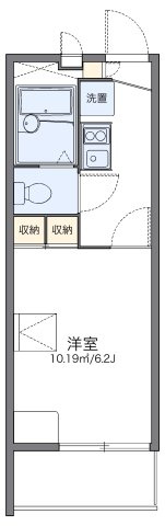 レオパレスノーブルコート久地の間取り
