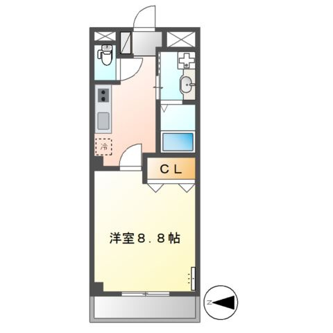 メゾン　ビブレの間取り