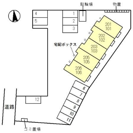 bienfait（ビアンフェ）の区画図