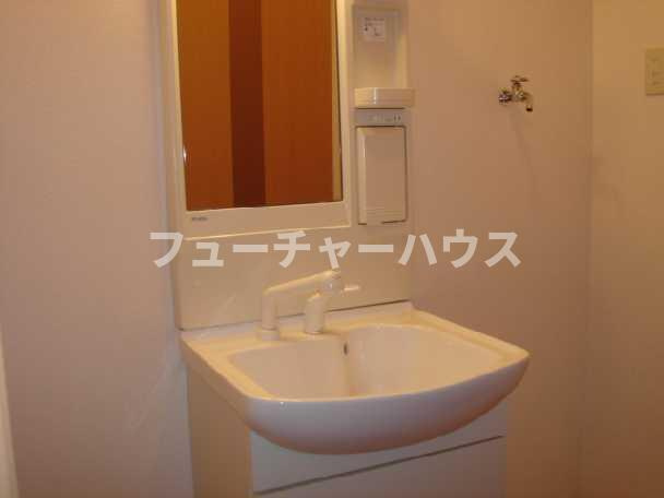 フォレストハイムの洗面所|洗髪洗面化粧台