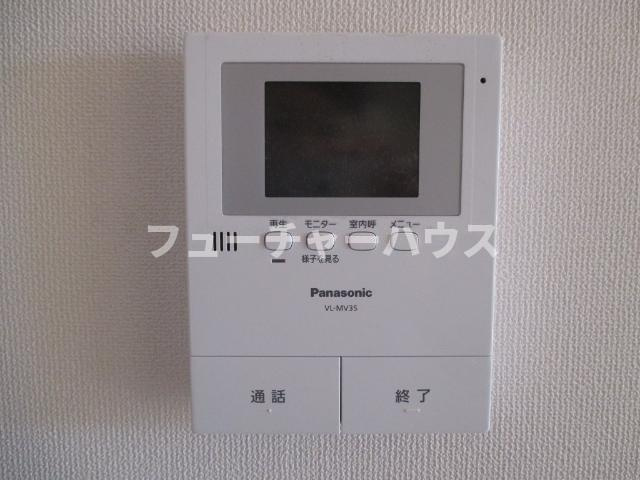 ラヴィータⅡのセキュリティ|カメラ付インターホン