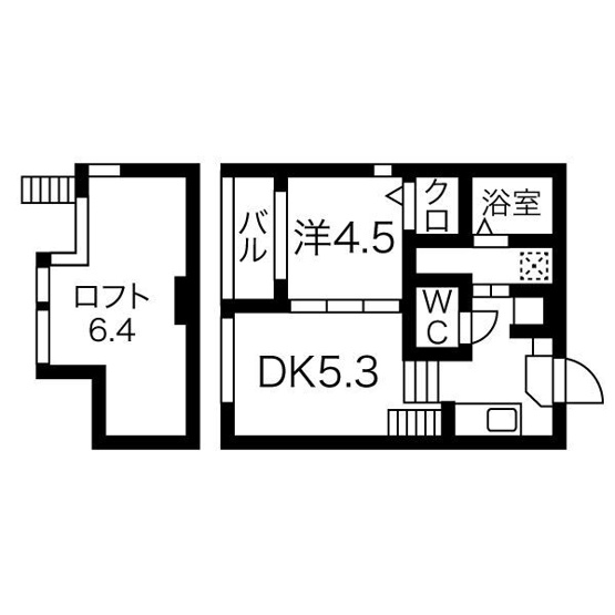 【間取り】 | Lumo庄内通
