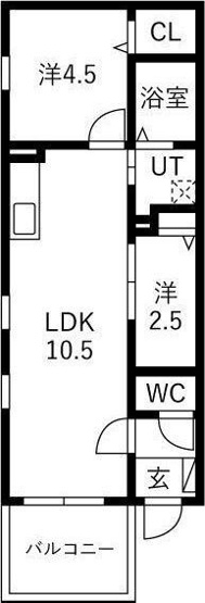 【間取り】 | プレシア野並