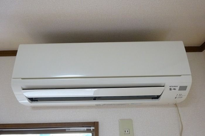 山木ハイツ　Aの設備|エアコンです