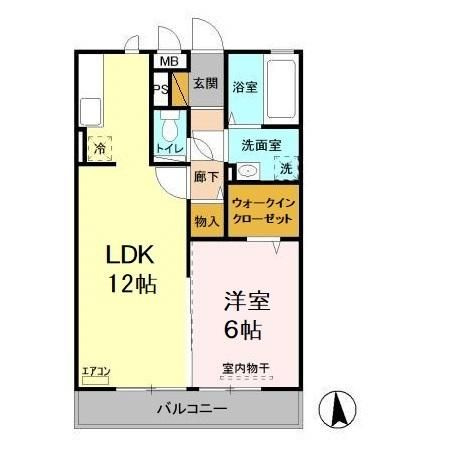 サウスプラザの間取り